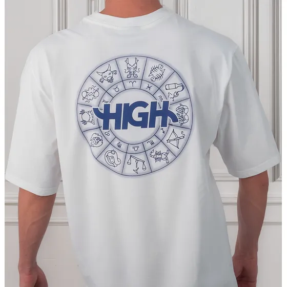 Camiseta High Company Original - Tee Zodiac White