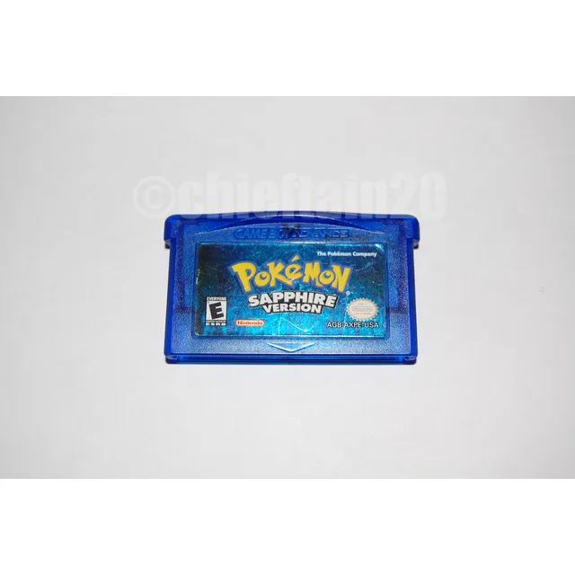 Pokémon Sapphire Version Gba Original Americano