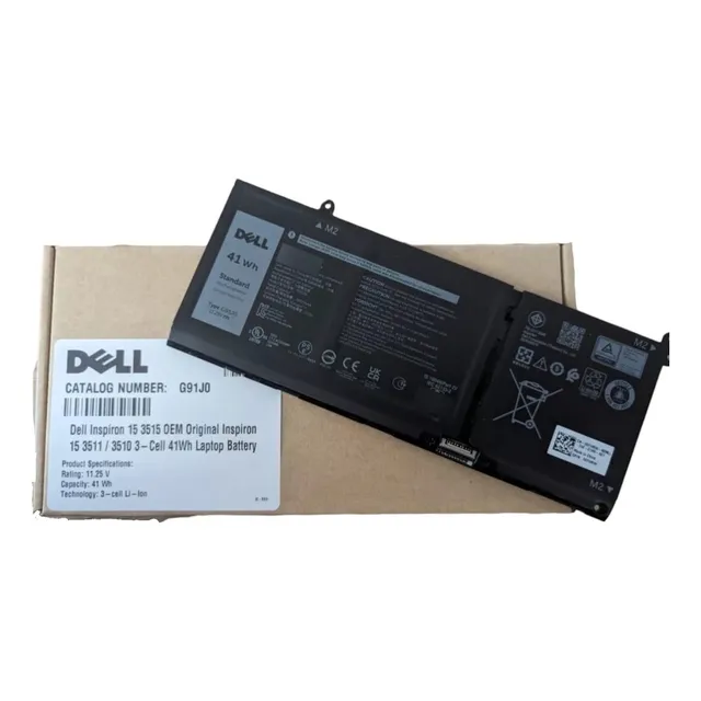 Batería Dell G91j0 De 3467mah