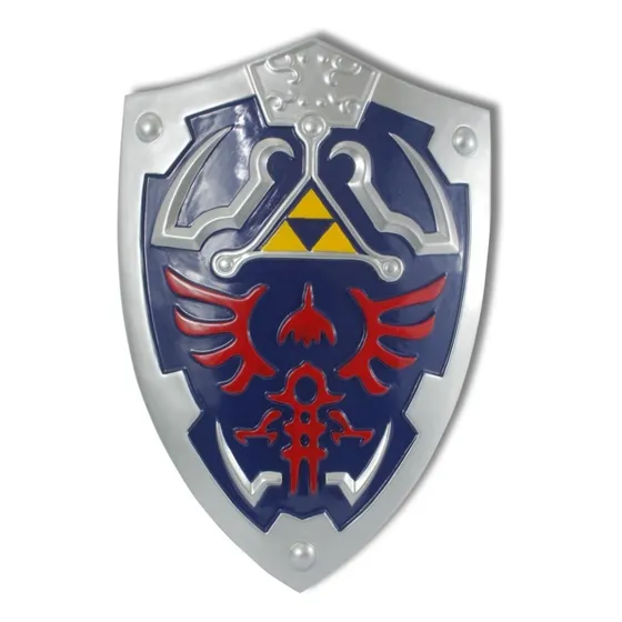 Escudo Cosplay Zelda Real Com Símbolos Heroícos