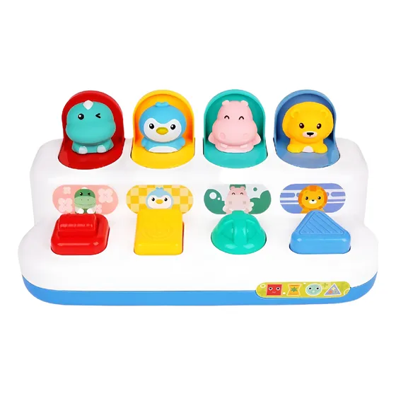 Juguete Pop Up Didáctico Animales Montessori Interactivo 