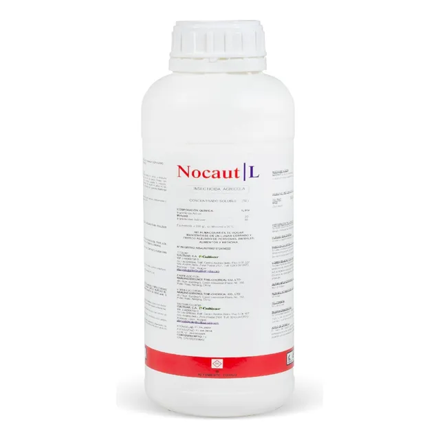 Nocaut Insecticida De Uso Agricola X 1 L (similar Mercamil)