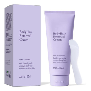 Crema Depilatoria Corporal Con Aplicador De Espátula Crema Depilatoria Corporal Con Aplicador De Espátula