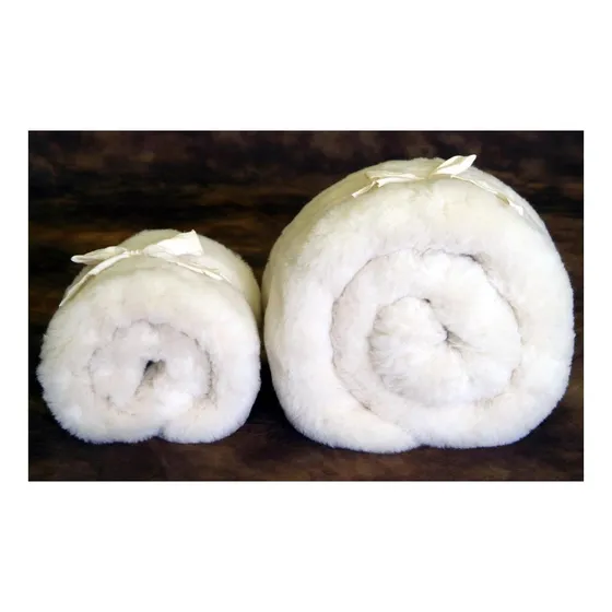 Toppers De Forro Polar De Cordero Doble De Holy Lamb Organic