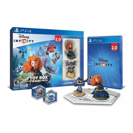 Disney Infinity 2.0 Starter Pack Toy Box - Playstation 4 Ps4