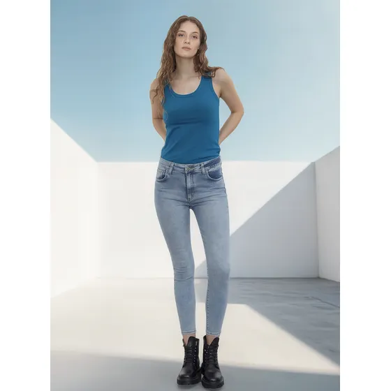 Jeans Elastizado Tribeca Light Vintage Cuesta Blanca - Ayora