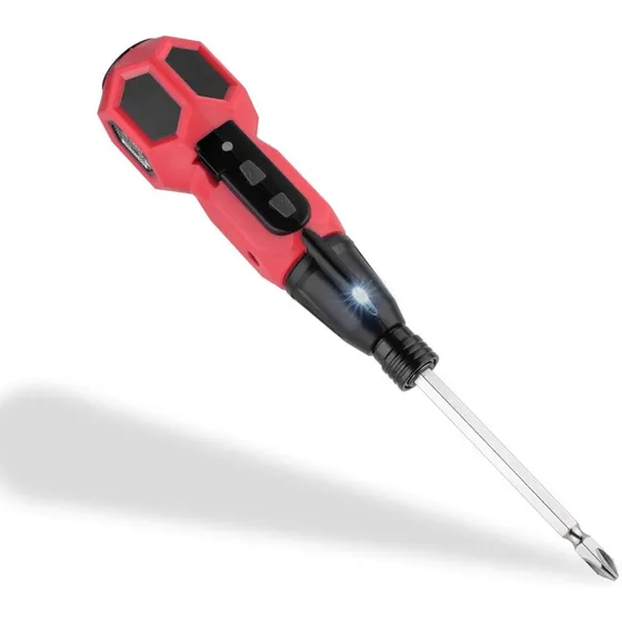 Destornillador Inalámbrico Atornillador Equus 3.7v Litio Color Rojo Frecuencia 0