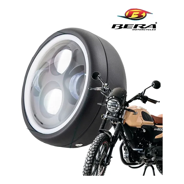Faro Led Moto Br200 Modelo Original 6,5  Pulgadas