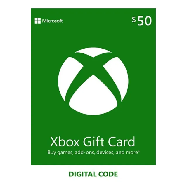 Gift Card Digital Xbox Gift Card Por 50