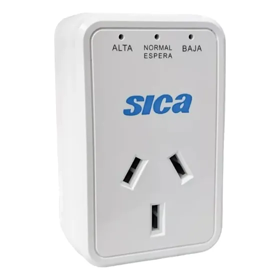 Protector Sica Alta Baja Tensión Heladera Lavarropa 10a