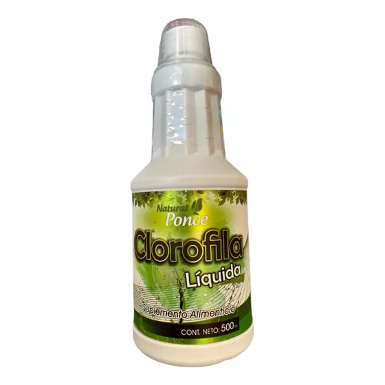 Clorofila Líquida 500ml Naturals Ponce