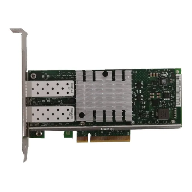 Red Ethernet Intel X520 Da2 Pcie 8x Lenovo Fru 49y7962