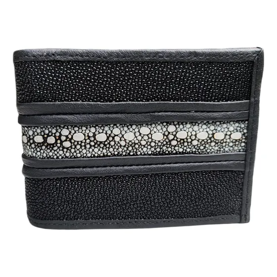 Cartera Piel Matarraya Reyna Original Hembra Exotica Fina 