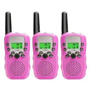 Radio Walkie Talkie Para Niños, Rango De 8 Km, 3 Piezas Radio Walkie Talkie Para Niños, Rango De 8 Km, 3 Piezas