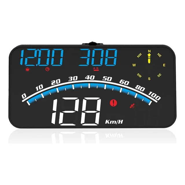 2025 Velocímetro Gps Digital Coche Hud Head Up Display
