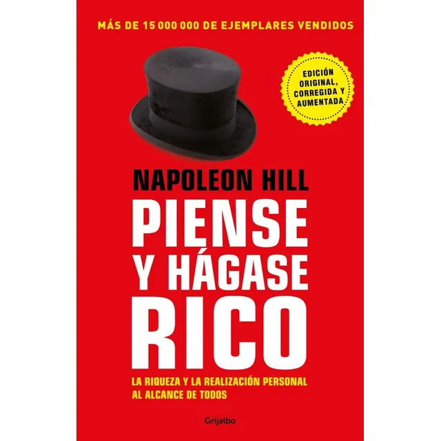 Piense Y Hágase Rico De Napoleon Hill Editorial Grijalbo