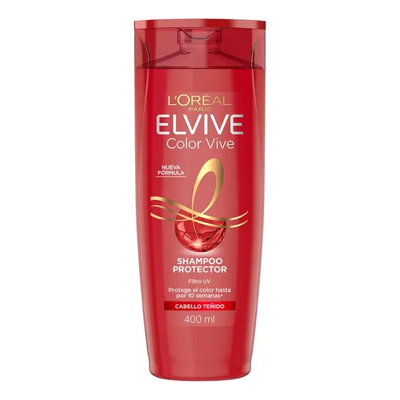 Shampoo Elvive L´oréal Paris  Color Vive X 400 Ml