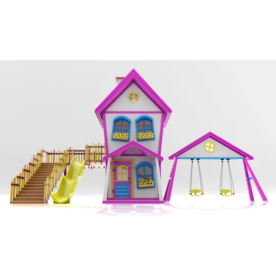 Casa De Juego Parque Infantil @elsamandelaroca