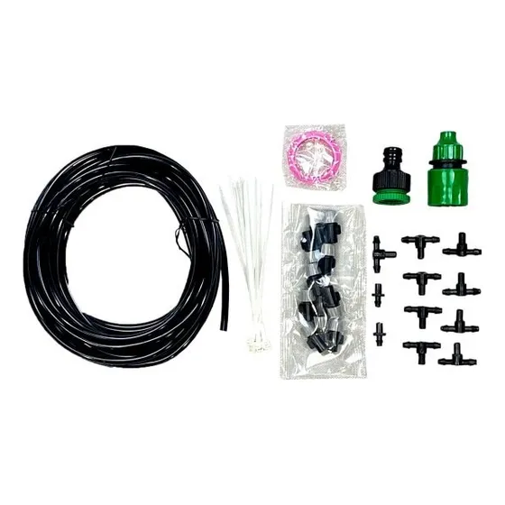 Sistema Riego Jardin Kit Goteo Ajustable Humificacion