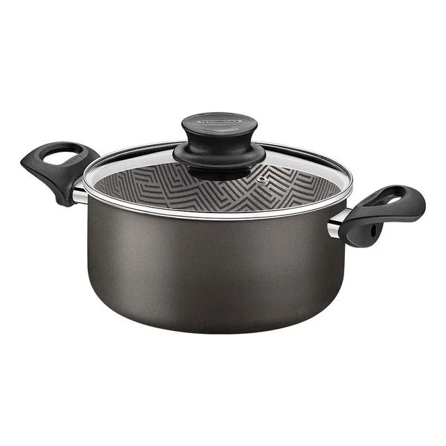 Cacerola C/asas 20cm. Starflon Paris Negro Tramontina 20520/
