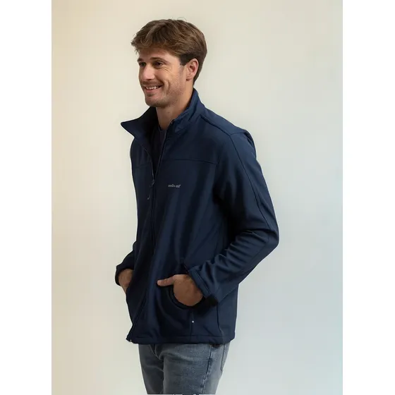 Campera Neopreno Con Bolsillos Sin Capucha Hombre Motor Oil