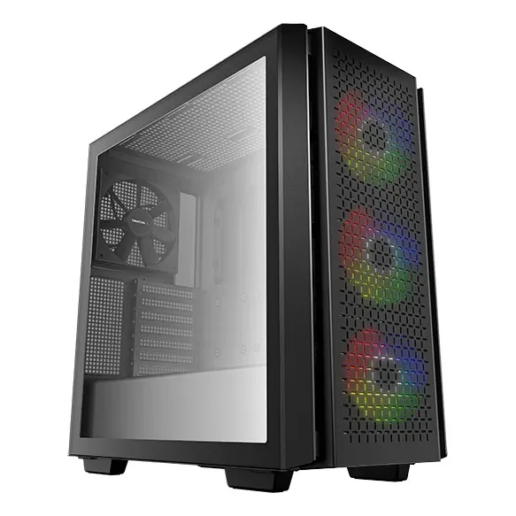 Gabinete Gamer Deepcool Cg560 3 Fan Argb 120mm + 1 Fan 140mm