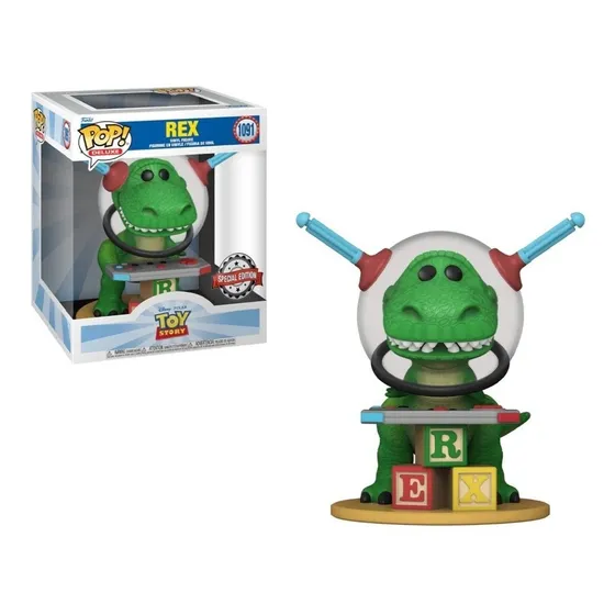 Funko Pop! Deluxe. Rex, Toy Story. Edicion Especial