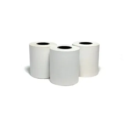 Bobina 57x15 Térmica Para Maquina Cartão De Credito C/ 10 Un Cor Branco