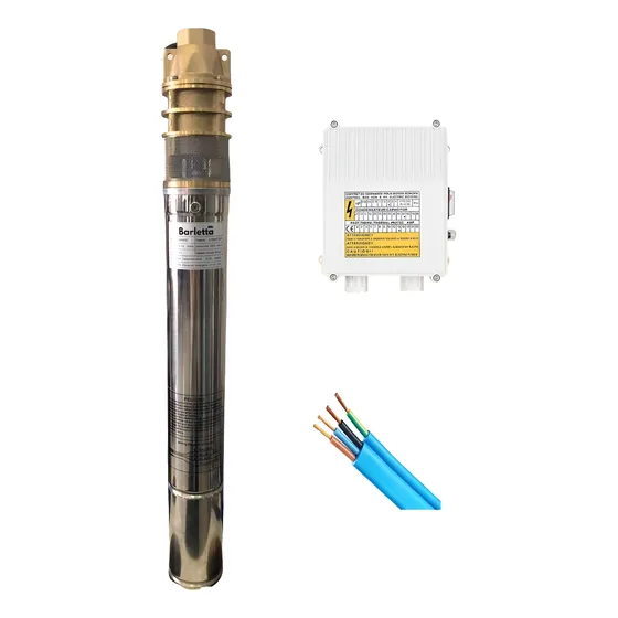 Bomba Pozo Profundo Barletta 3skm100 1hp 30mt Cable 3 PuLG