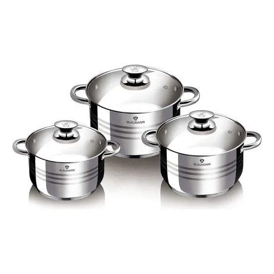 Olla 6pz Blaumann Acero T/v
