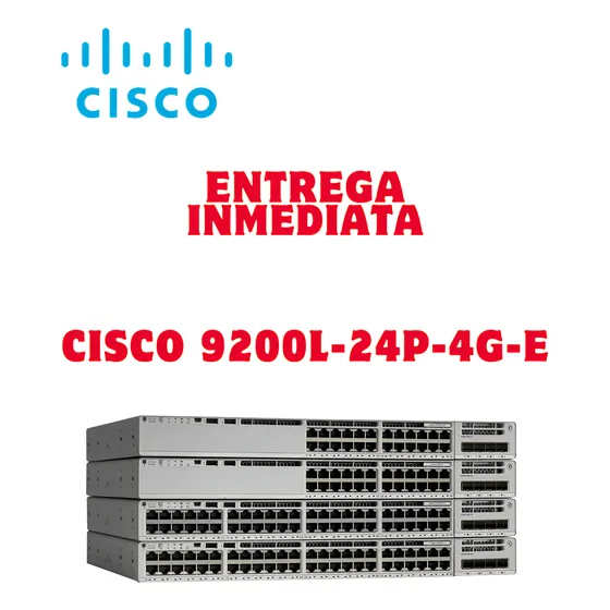 Switches Cisco 9200l-24p-4g-e