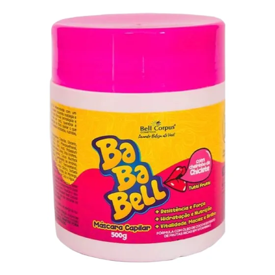 Máscara Capilar Hidratante Bababell Bell Corpus 500ml