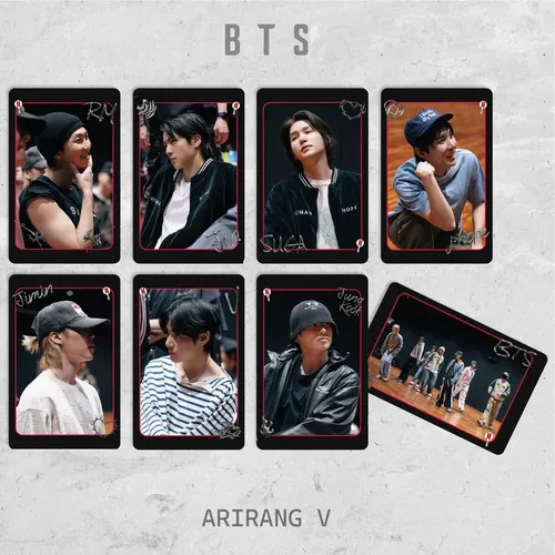 Photocards Bts | Arirang Xiv - Kit 7 Cartões | Fanmade | MercadoLivre