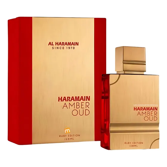 Perfume Al Haramain Amber Oud Ruby  Unisex Dama Caballero