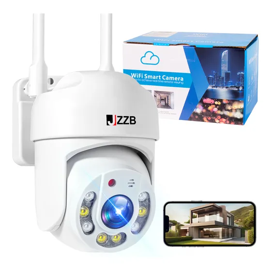 Jzzb Cámara Seguridad Wifi Hd 1080p Vigilancia 16x Zoom