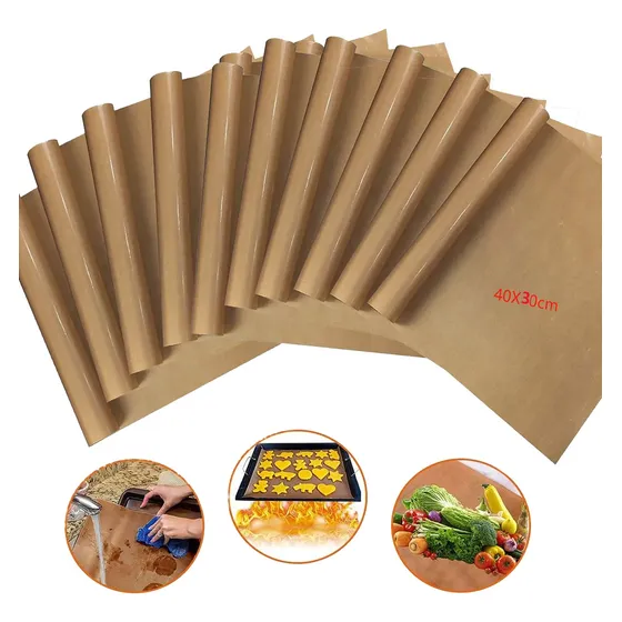 Teflon Para Plancha Sublimación Termica 40x30cm Con 10 Hojas