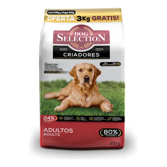 Dog Selection criadores perro adulto 24kg