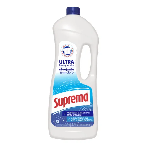 Alvejante Sem Cloro Ultra Branqueador 1,5l Suprema