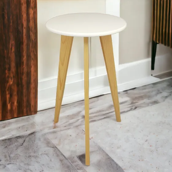 Mesa Lateral Minimalista Alta