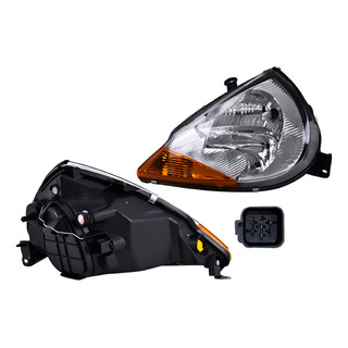 Faro P- Ford Ka C/cuarto Ambar P/foco Halogeno Izq 2005 Faro P- Ford Ka C/cuarto Ambar P/foco Halogeno Izq 2005