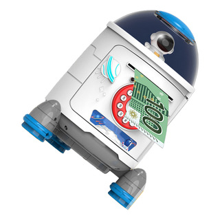Contraseña De Rocket Piggy Bank Cute Coin Intelligent Voice Contraseña De Rocket Piggy Bank Cute Coin Intelligent Voice