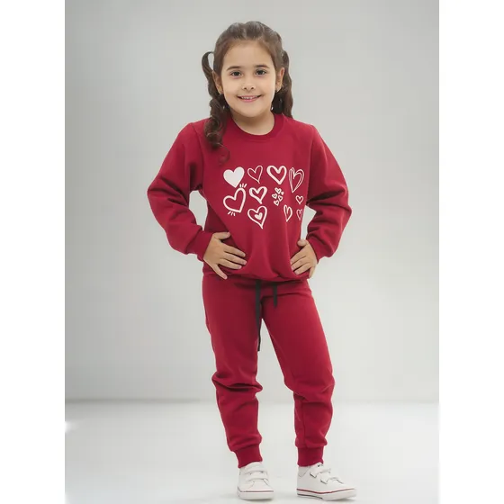 Conjunto De Moletom Juvenil Feminino Menina Tamanhos 10 À 16