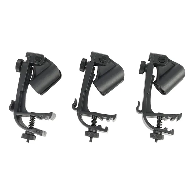Set De 3 Pinzas Para Micrófono De Batería Samson Dmc100