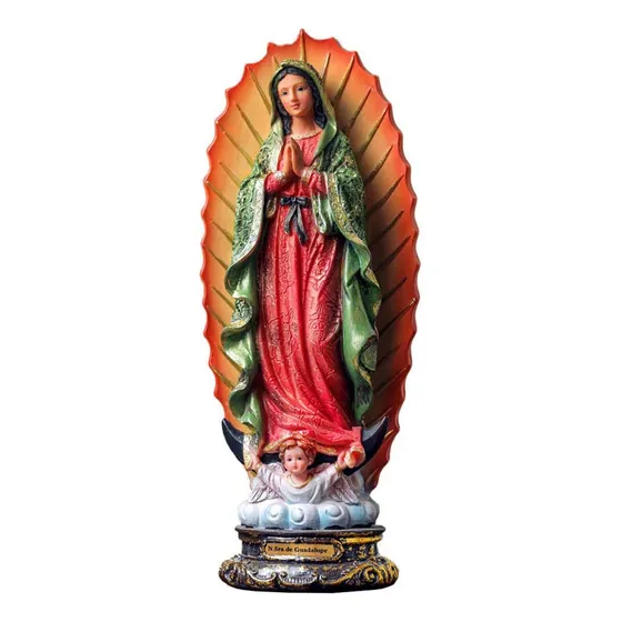 Imagem Resina Nossa Senhora De Guadalupe 30cm Cor Colorido