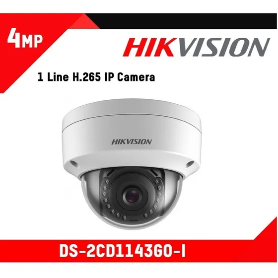 Camara Hikvision Ip 144p 4mp 2.8mm Poe Metal-plastico