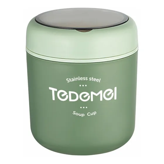 Lonchera Contenedor Comida Sopa Caliente De Acero Inox 530ml