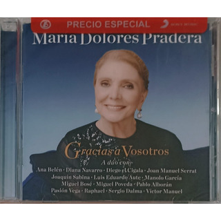 Maria Dolores Pradera - Gracias A Vosotros - Cd Disco- Nuevo Maria Dolores Pradera - Gracias A Vosotros - Cd Disco- Nuevo