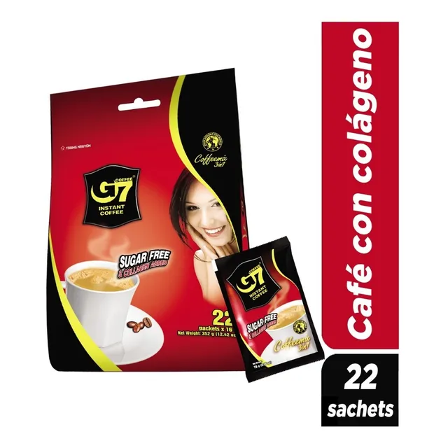 Café Con Colágeno Y Libre De Azúcar G7 Coffee - Trung Nguyen