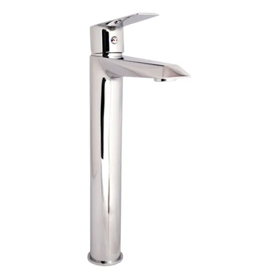 Mezc. Monomando Alta P/lavabo Cromada Sin/desagüe Fig.m110