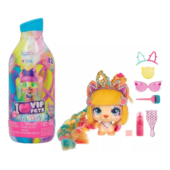 Muñeca Sorpresa Vip Pets Reveal Hair Color Boost